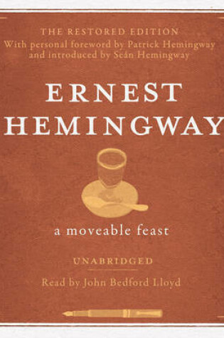Cover of A Moveable Feast UNABRIDGED Audio CD