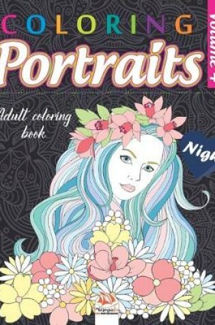 Cover of Coloring portraits 4 - night