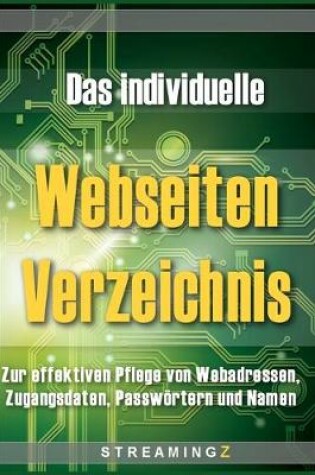 Cover of Das individuelle Webseiten Verzeichnis