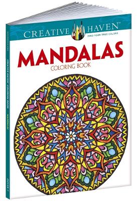 Book cover for Creative Haven Mandalas Collection Coloring Book