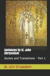 Book cover for Sentences by St. John Chrysostom