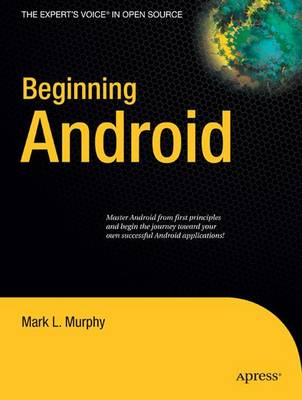 Book cover for Beginning Android