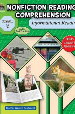 Cover of Nonfiction Reading Comprehension: Informational Reading, Grade 3