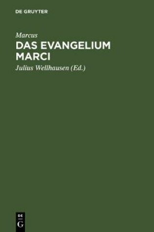 Cover of Das Evangelium Marci