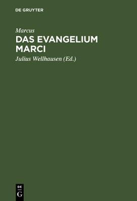 Book cover for Das Evangelium Marci