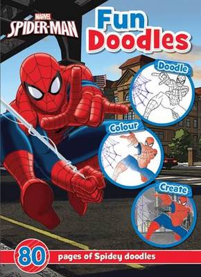 Book cover for Marvel Spider-Man Daring Doodles