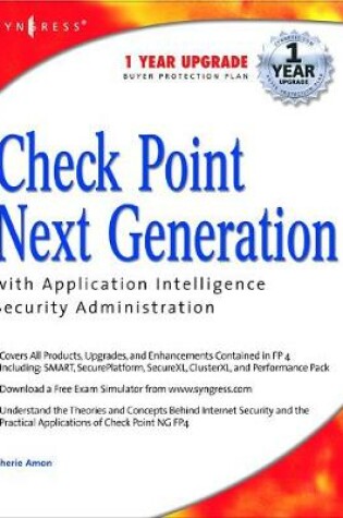 Cover of Check Point Next Generation with Application Intelligence Security Administration