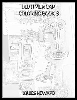 Book cover for Oldtimer Car Coloring book 3