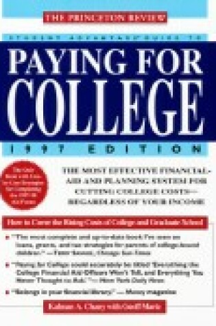 Cover of Student Advantage Guide to Paying for College