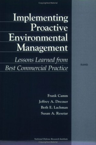Cover of Implementing Proactive Environmental Management