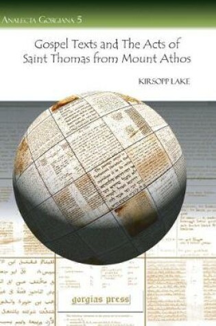 Cover of Gospel Texts and the Acts of Saint Thomas from Mount Athos
