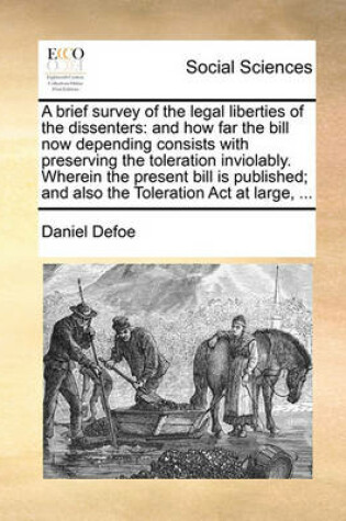 Cover of A brief survey of the legal liberties of the dissenters