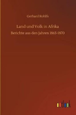 Cover of Land und Volk in Afrika