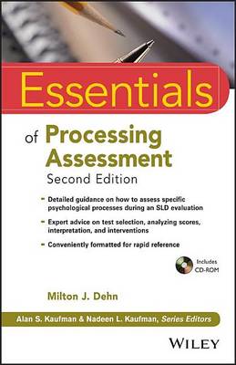 Cover of Essentials of Processing Assessment