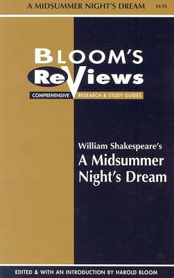 Book cover for William Shakespeare's "Midsummer Night's Dream"