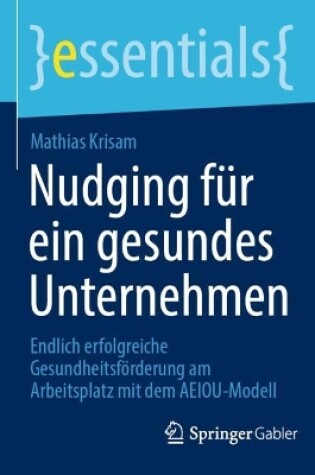 Cover of Nudging für ein gesundes Unternehmen