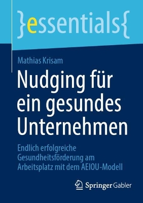 Cover of Nudging für ein gesundes Unternehmen