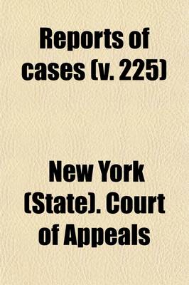 Book cover for Reports of Cases (Volume 225)