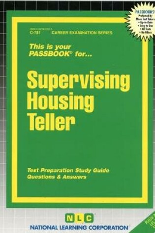 Cover of Supervising Housing Teller