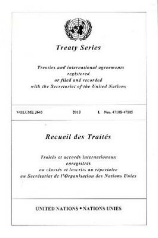 Cover of Treaty Series 2643
