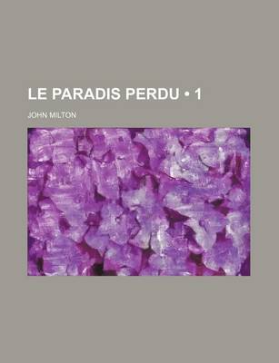 Book cover for Le Paradis Perdu (1)