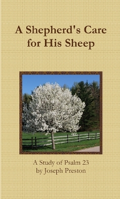 Book cover for A Shepherd's Care for His Sheep: A Study of Psalm 23