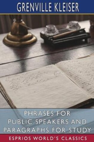Cover of Phrases for Public Speakers and Paragraphs for Study (Esprios Classics)