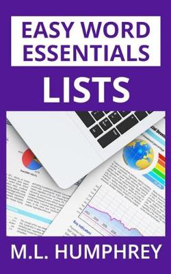 Book cover for Lists