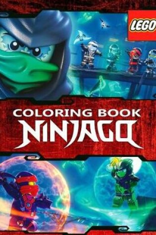 Cover of Lego Ninjago Coloring Book