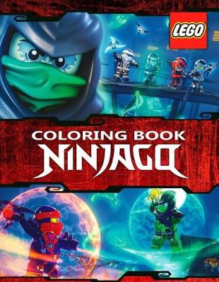 Book cover for Lego Ninjago Coloring Book