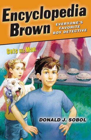Cover of Encyclopedia Brown Gets His Man