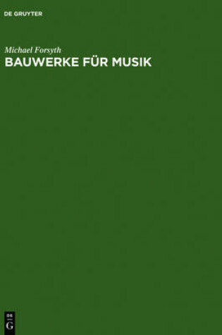 Cover of Bauwerke Fur Musik