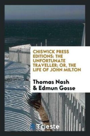 Cover of Chiswick Press Editions