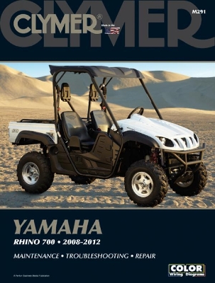 Book cover for Yamaha Rhino 700 2008-2012