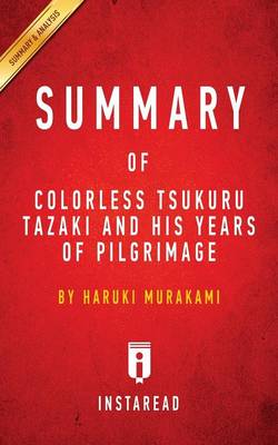 Book cover for Summary of Colorless Tsukuru Tazaki and His Years of Pilgrimage