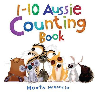 Book cover for 1-10 Aussie Counting Book