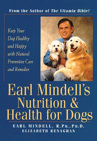 Book cover for Earl Mindell's Nutrition and Health for Dogs