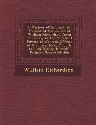 Book cover for A Mariner of England