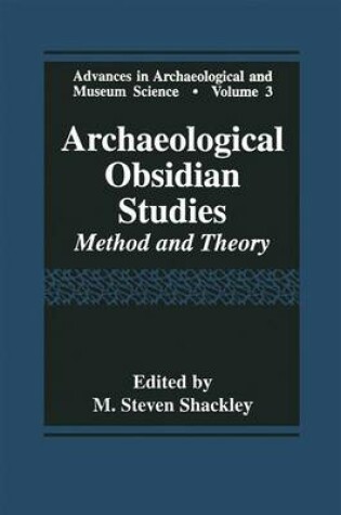 Cover of Archaeological Obsidian Studies