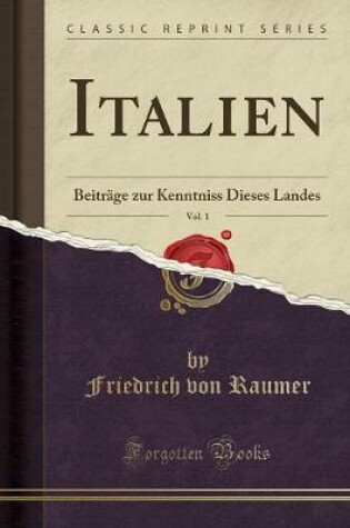 Cover of Italien, Vol. 1