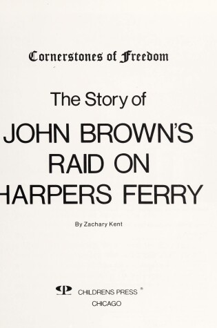 Cover of The Story of John Brown's Raid on Harper's Ferry