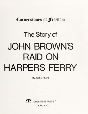 Cover of The Story of John Brown's Raid on Harper's Ferry