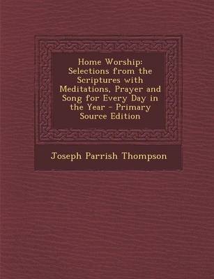 Book cover for Home Worship