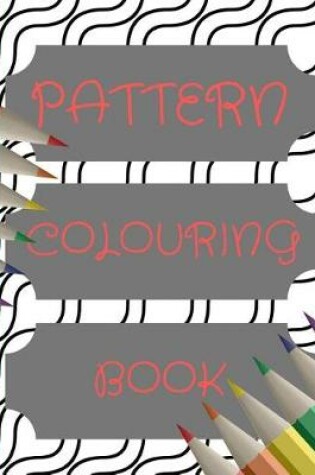 Cover of Pattern colouring book
