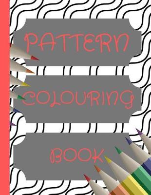 Book cover for Pattern colouring book
