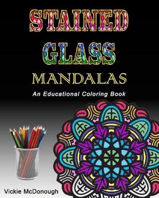Book cover for Stained Glass Mandalas