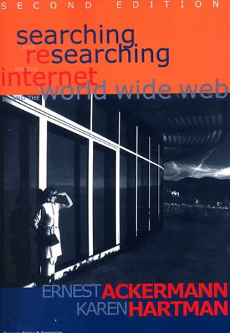 Book cover for Searching and Researching on the Internet and the World Wide Web