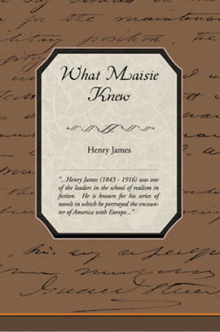 Cover of What Maisie Knew (eBook)