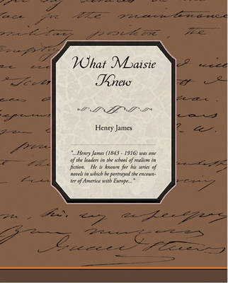 Book cover for What Maisie Knew (eBook)