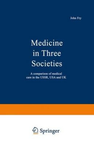 Cover of Medicine in Three Societies